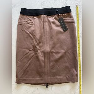 BCBG stretch pencil skirt with back zipper size M